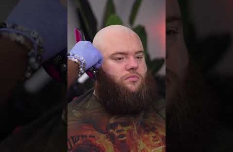 This is the most satisfying Beard Trim ever.