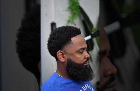 BEST BLACK MEN HAIRCUT EVER.